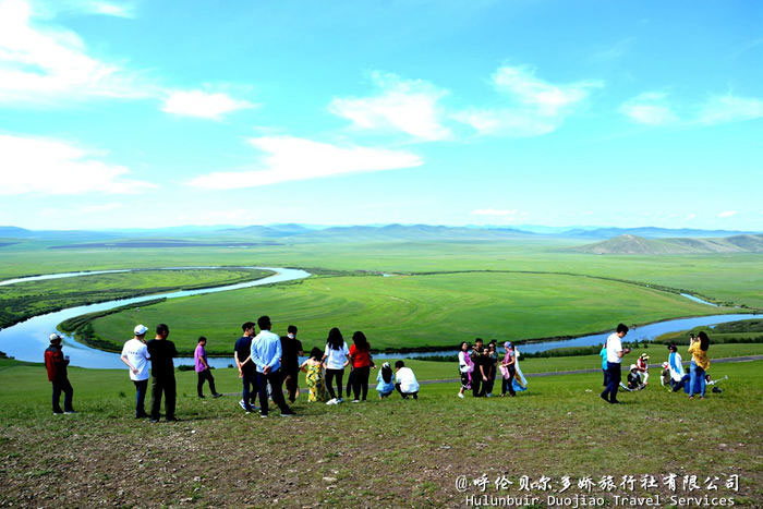 额尔古纳河太极图