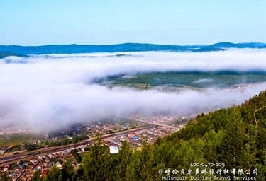 呼伦贝尔莫尔道嘎镇龙岩山公园